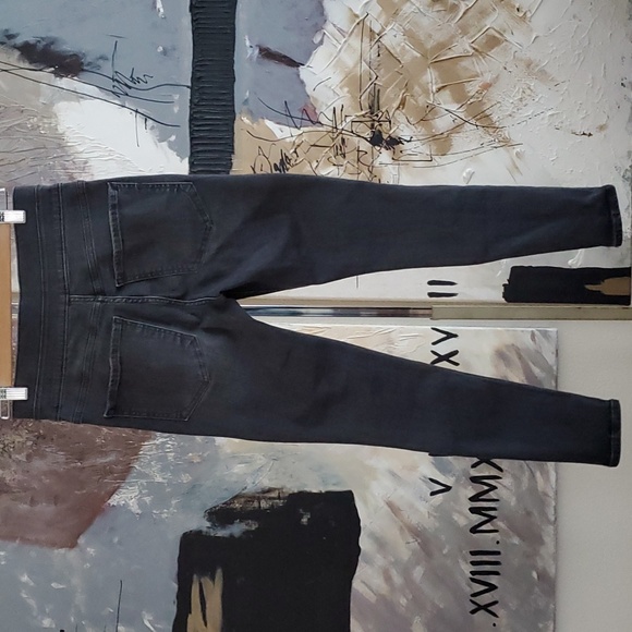 Express Black Super High Rise Stretch+ Denim Legging Women 4S - Picture 3 of 12